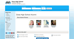 Desktop Screenshot of dosshighschool.org